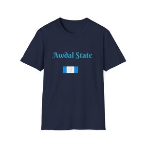 Awdal staat Softstyle T-shirt afbeelding 7