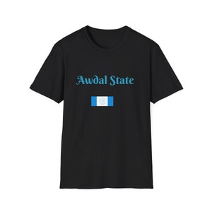 Awdal staat Softstyle T-shirt afbeelding 3