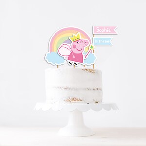 Casa Peppa Pig Topper  Peppa pig stickers, Peppa pig cake topper, Peppa  pig wallpaper