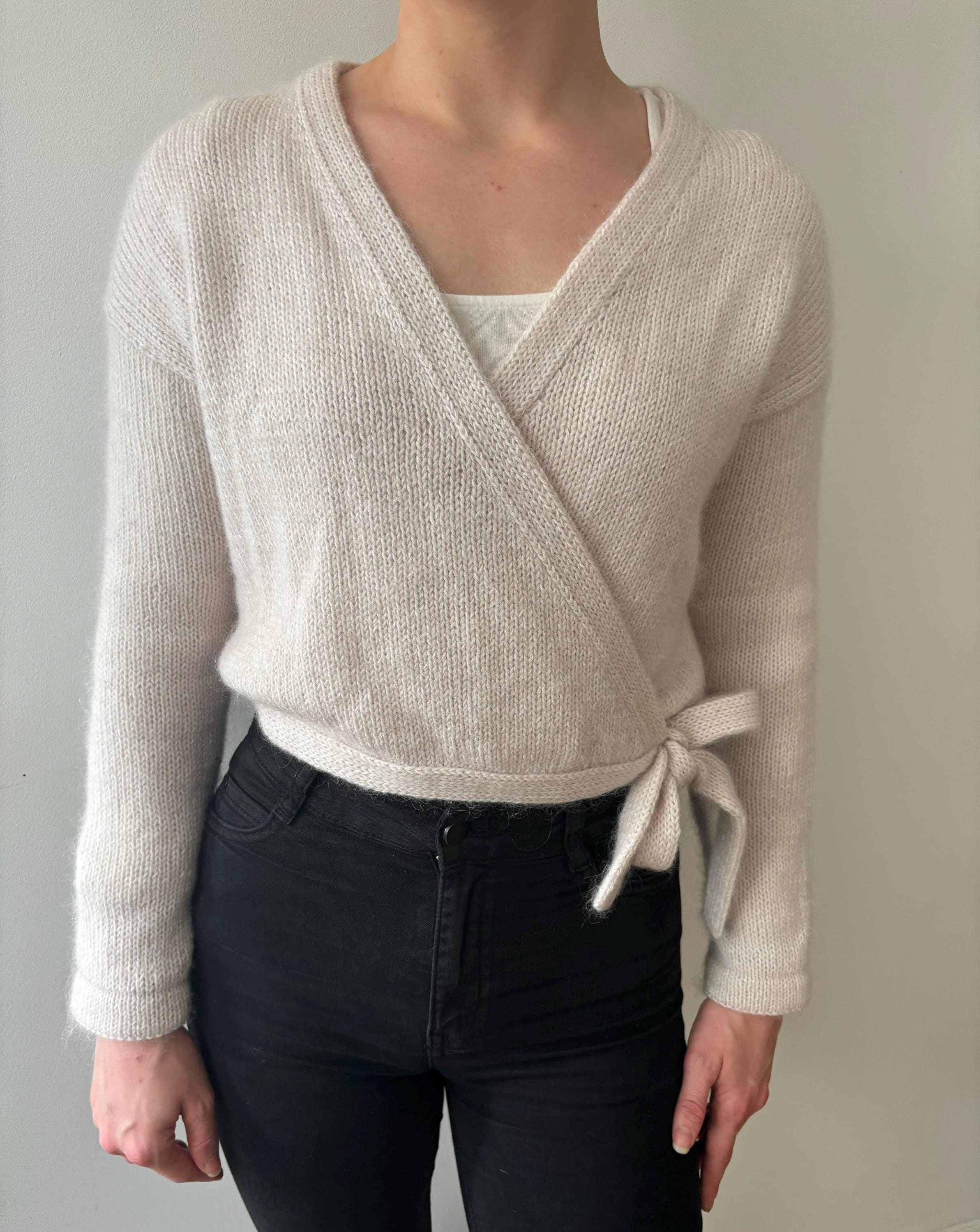 yoga wrap sweater
