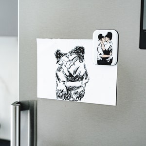 Kühlschrankmagnete, Banksy Collection, Banksy Kunstdruck, Weihnachtsgeschenk, Gschenk für Sie Bild 7