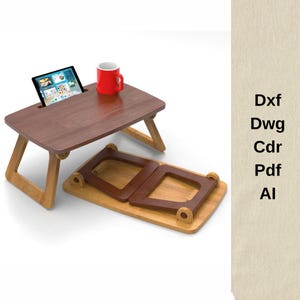 Archivos para máquina de corte, máquina CNC, modelo de mesa de madera, archivos de corte CNC, archivos DXF, archivos de corte láser, modelo de mesa, muebles de madera, archivos Vcarve, archivos de corte CNC