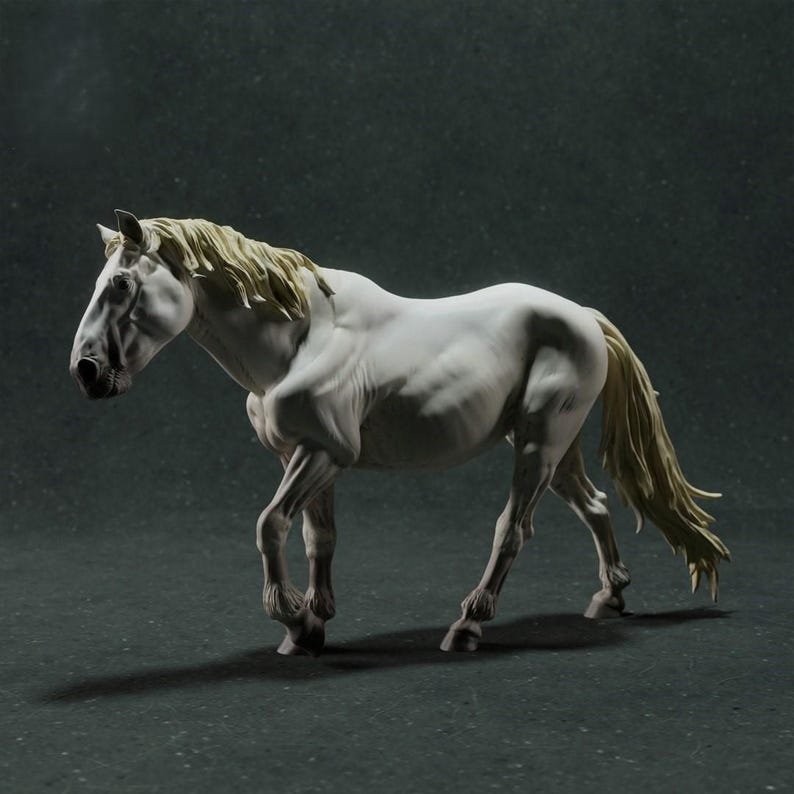 3d printer files,stl files for print,3d horse figure,3d animal model,3d printing files,digital print stl,3d printable files,3d horse model,