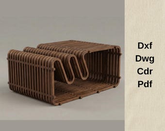 PLIK DO CIĘCIA CNC drewniany stolik kawowy, stolik kawowy CNC, pliki do cięcia laserowego, pliki CNC, pliki DXF, pliki VCarve, meble drewniane CNC, pliki CDR