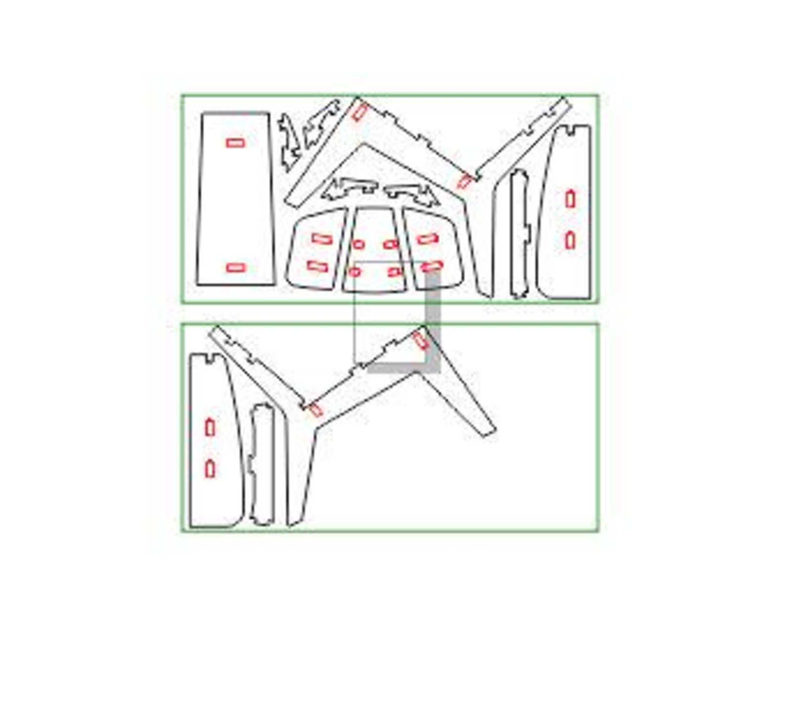 Cnc Machine Files Pack, Wood Furniture File Pack,chair Drawing,cnc Cut ...