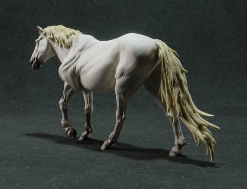 3d printer files,stl files for print,3d horse figure,3d animal model,3d printing files,digital print stl,3d printable files,3d horse model,