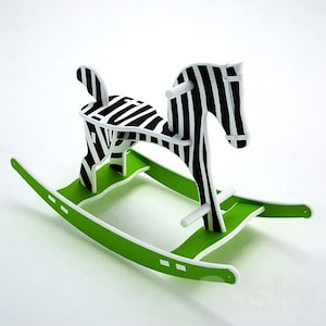 cnc cutting files,cnc machine,kids rocking chair,rocking horse model,wood cut files,cutting machine files,children toys,vcarve,dxf -cdr-dwg