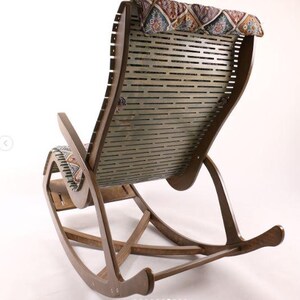 cnc cutting files,dxf for cnc files,wood rocking chair model,cnc chair cut files,cnc vector files,rocking chair project,cnc machine,vcarve