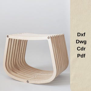 cnc machine,dxf for cnc,wood cutting files,cnc router files,vcarve,wood stool model,wood furniture dxf files,cnc vector files,cnc cut file