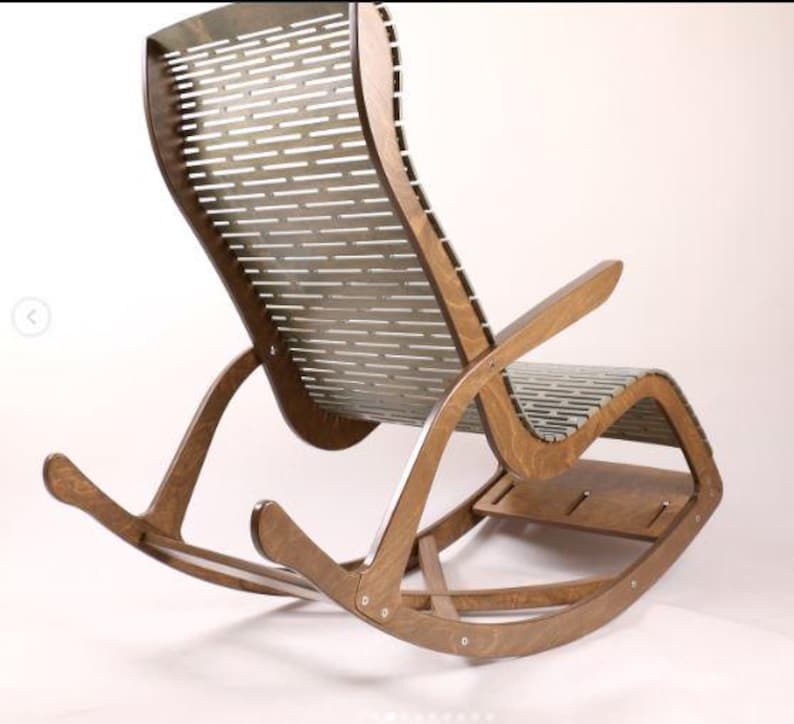 cnc cutting files,dxf for cnc files,wood rocking chair model,cnc chair cut files,cnc vector files,rocking chair project,cnc machine,vcarve
