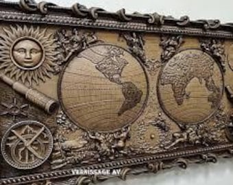 3D STL モデル、デジタル プリント ファイル、CNC マシン、Aspire、3D レリーフ モデル、3D 世界地図モデル、3D 壁面装飾、CNC ルーター、3D 世界地図 stl ファイル、stl