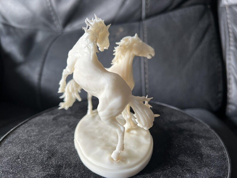 3d printer files,3d stl model,3d horses figure,3d horses statue stl file,3d printable,digital print file,3d print stl,stl for print,3d horse