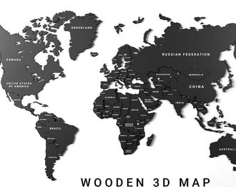 3D世界地図stlファイル、CNCマシン、デジタルプリントファイル、3Dプリントstl、3D壁面装飾、3Dレリーフモデル、木製世界地図レリーフ、Aspire、CNC彫刻機