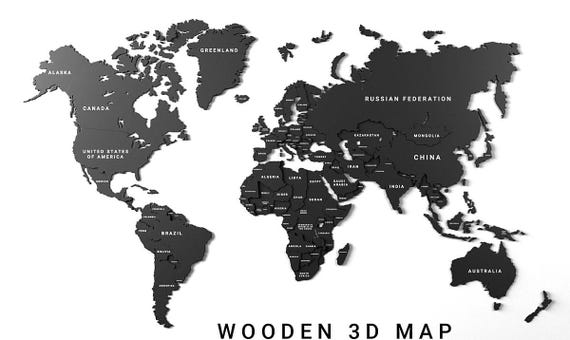 3d world map stl file,cnc machine,digital print files,3d print stl,3d wall decor,3d relief model,wooden world map relief,aspire,cnc engraver
