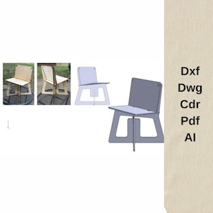 cnc cutting files,dxf for cnc,cnc machine,wood chair cut files,cnc vector files,cnc router,vcarve,chair cutting files,wood furniture,cnc cut