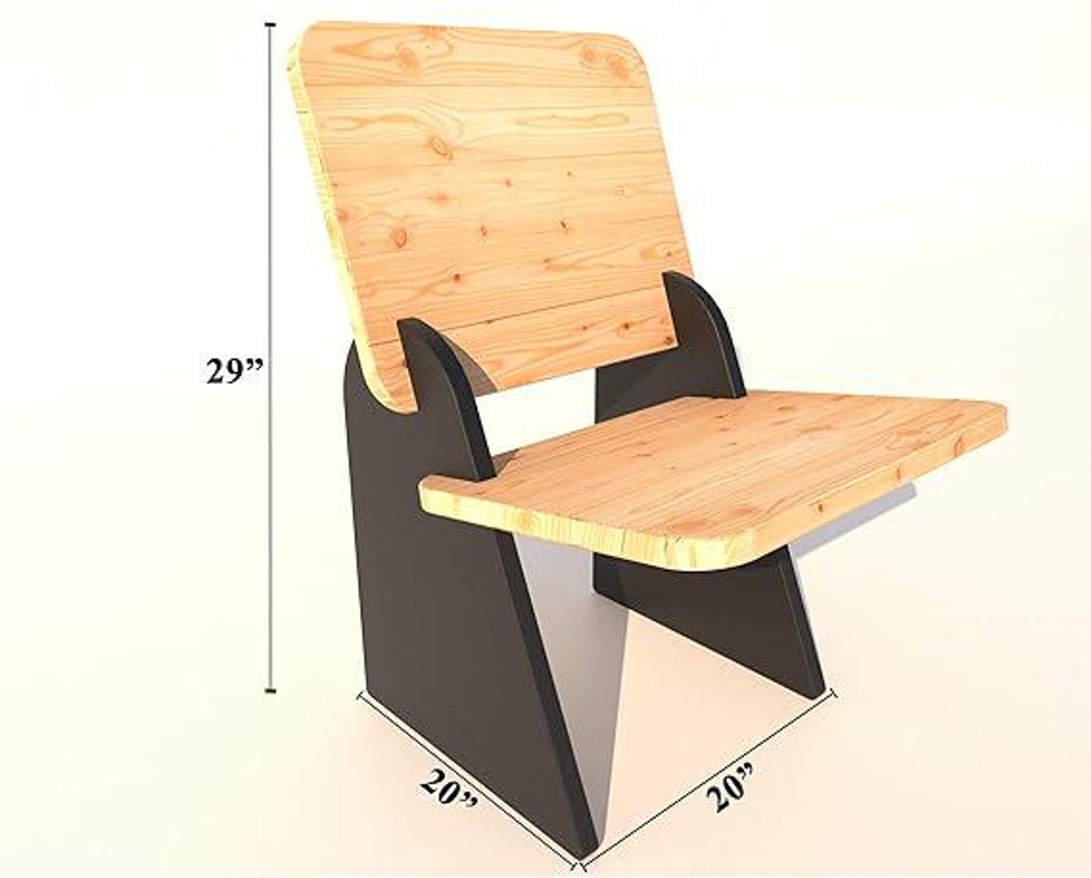 CNC CUTTING FILE Wooden Chair,cnc Chair,furniture Cut File,cnc Files ...