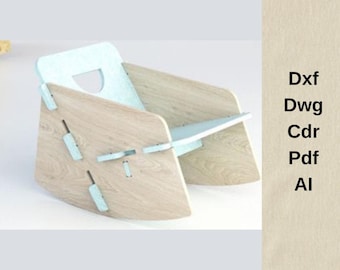 ARCHIVO DE CORTE CNCsilla de madera,máquina cnc,modelo de mueble de madera,diseño de silla de madera,archivo de corte de silla cnc,enrutador cnc,archivos de máquina de corte,archivo dxf