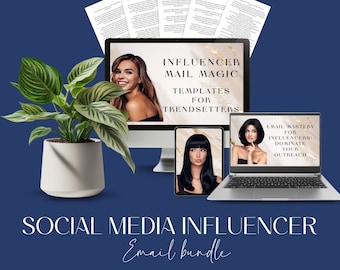 Influencer Email, Email Responses For Bloggers, Social Media Instagram Influencer Email Pitch, Brand Outreach Email Template, Marketing Deal