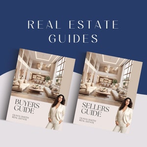 Buyers Guide Packet Real Estate, Buyer And Seller Guide, Buyer Packet Bundle, Realtor Marketing Canva Templates, Home Buyer Printable Guide