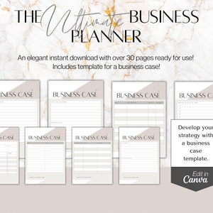 Business Planner Printable Business Planner PDF Business - Etsy