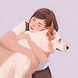 Ritratto personalizzato minimalista di un animale domestico, poster personalizzato di un animale domestico, ritratto di un cane o di un gatto, regalo digitale personalizzato per un animale domestico, regalo per gli amanti degli animali domestici, ritratto