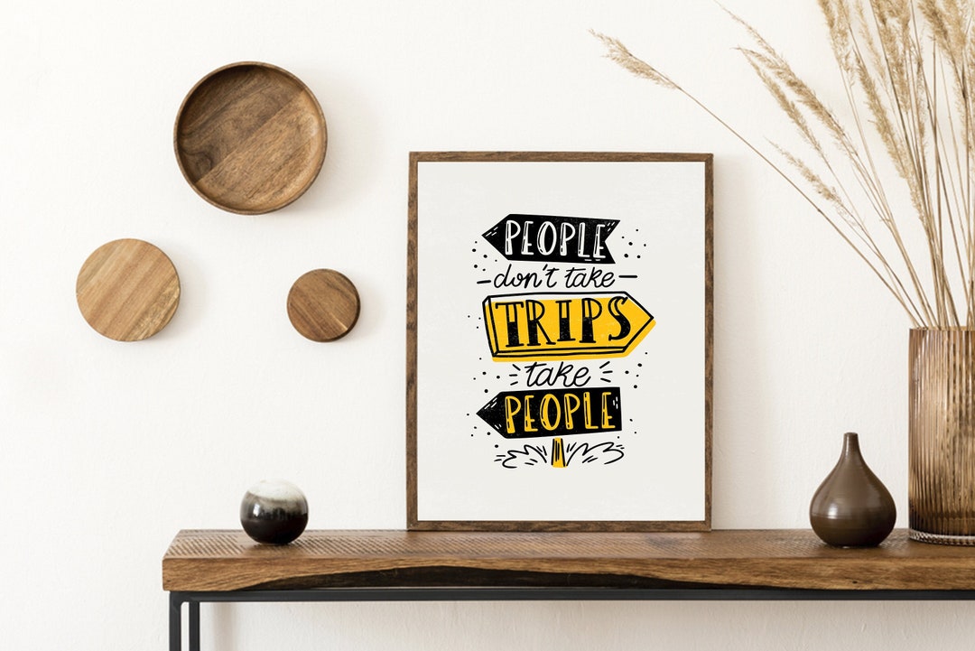 Travel Quotes Wall Art Prints Travel Lover Gift Poster Etsy UK