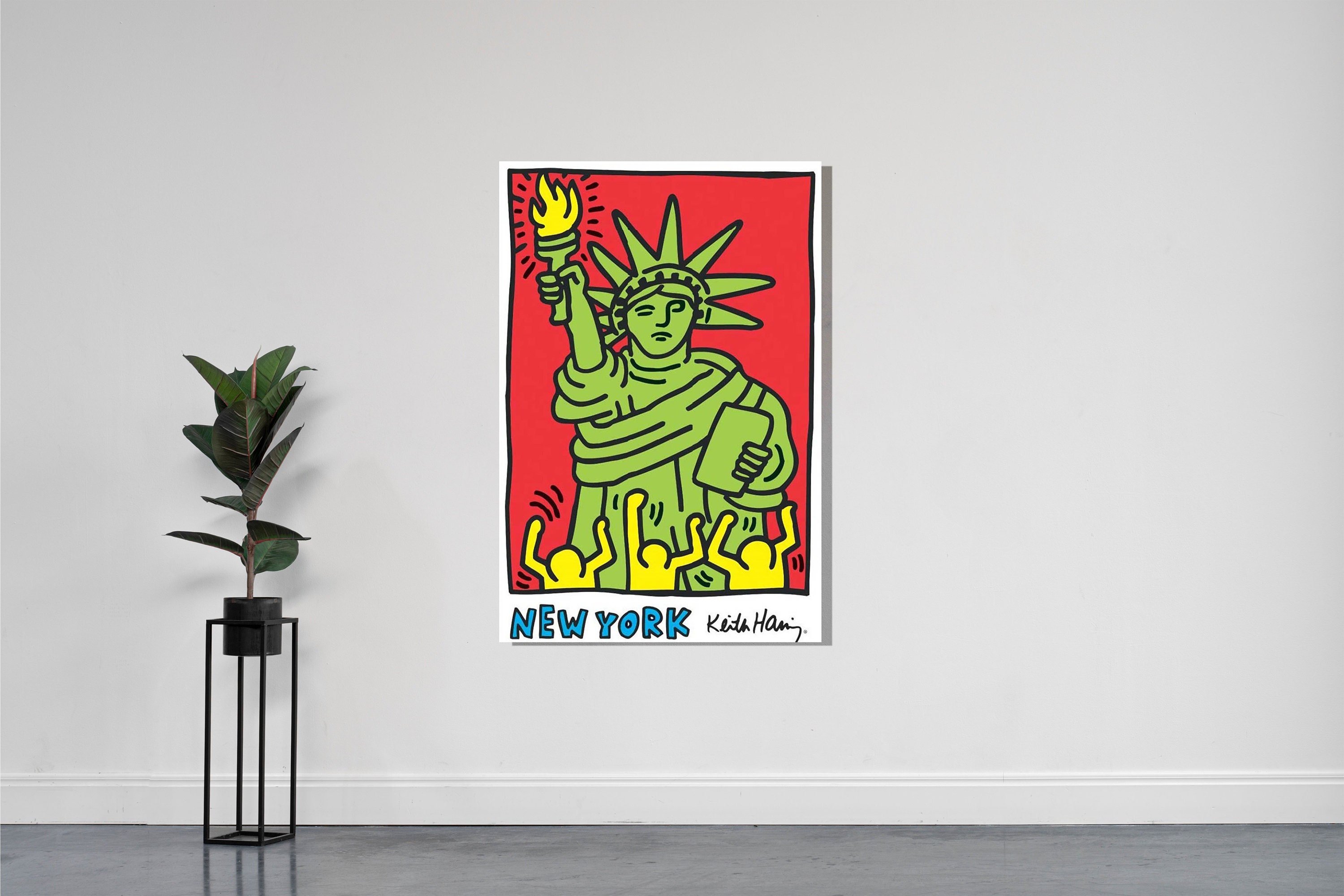 Discover Poster di Keith Haring, poster di Keith Haring New York