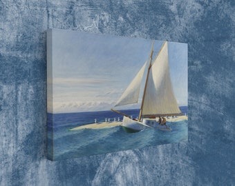 Edward Hopper Canvastavla: Martha McKeen, Maritim väggkonst