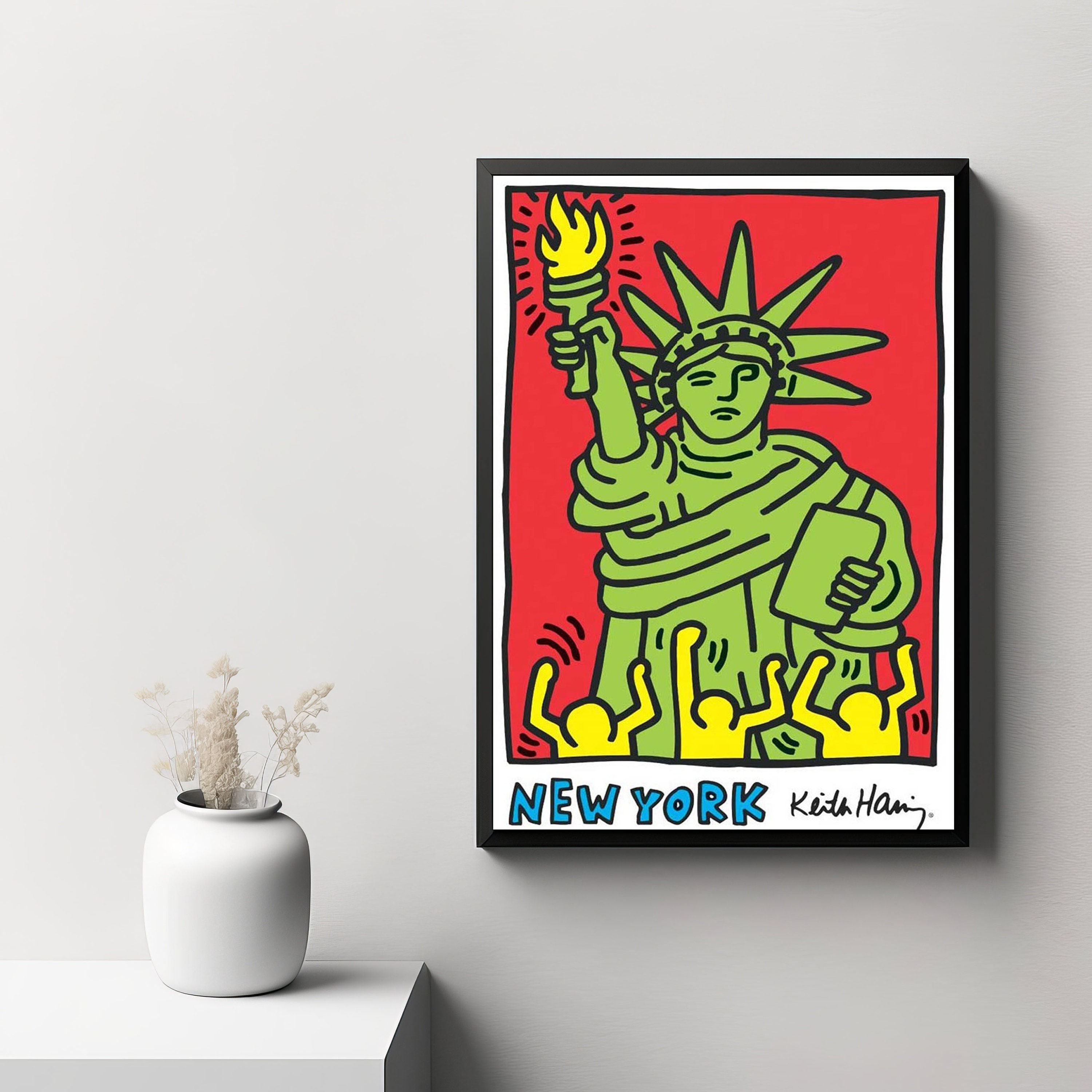 Discover Poster di Keith Haring, poster di Keith Haring New York