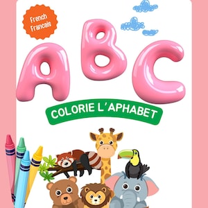 フランス語のアルファベットぬりえ - Pages à colorier l'alphabet en francais - 27 ページ、pour imprimer - école - garderie - péscolaire
