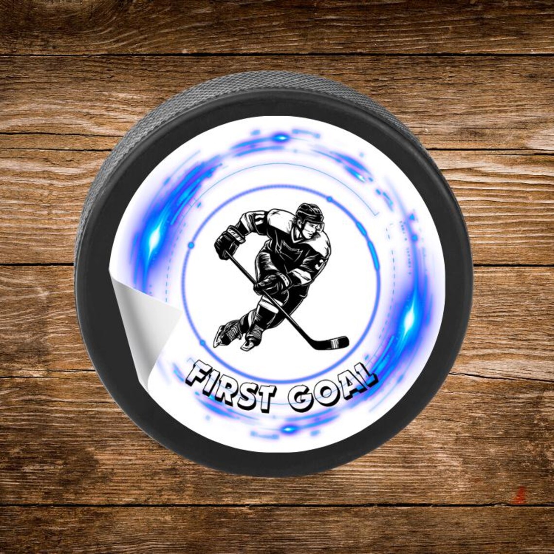 Printable Hockey Puck Stickers: MVP, First Goal Awards (avery 22830 ...