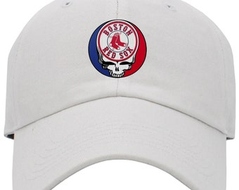 Boston Baseball Steal Your Face Hat mit tanzendem Bären auf der Rückseite