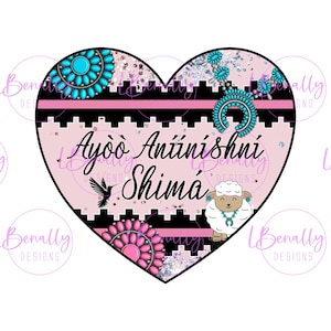 Muttertag Herz Clip Art, PNG Dine Navajo Korb, Native American, Indigen, ästhetisch, Kürbisblüte, Kolibri, Shima ich liebe dich