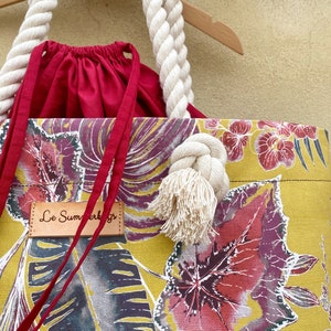 AFRICAN LEAVES BAG, beach bag, summer bag, shopping bag, large bag, mother&#39;s gift, handle bag, bag, tote bag, handcrafted bag