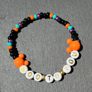 Halloween Boo to You Disney inspired Bracelet