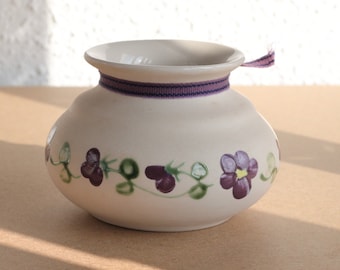 Vintage pot, ceramic Gabriel pot, mid century ceramic vase, Gabriel Sweden pot, christmas flower pot, ceramic Gabriel vase, stengods ceramic