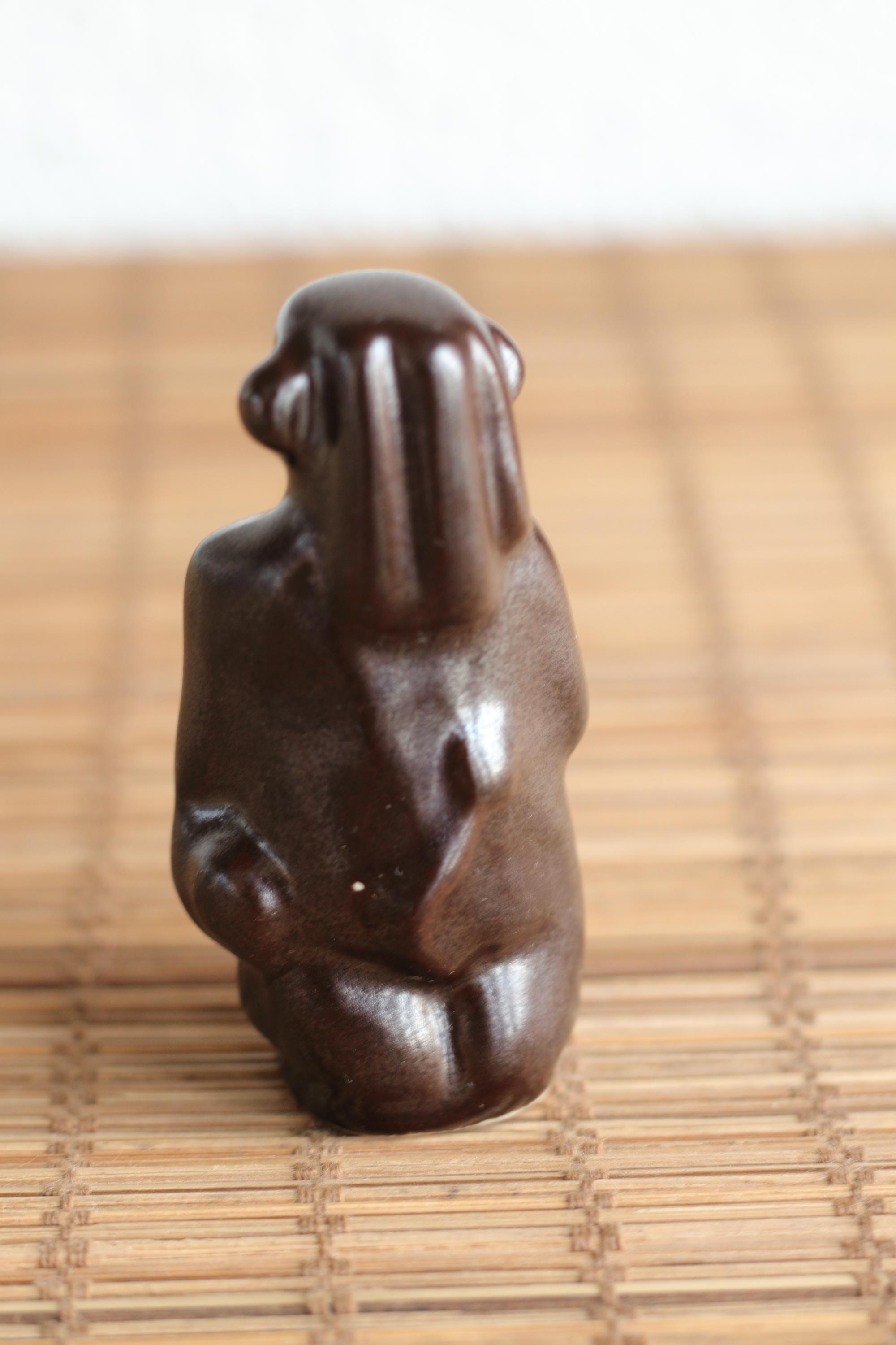 ビンテージ ヘガネス セラミック トロール 置物「Kulla」 by Åke