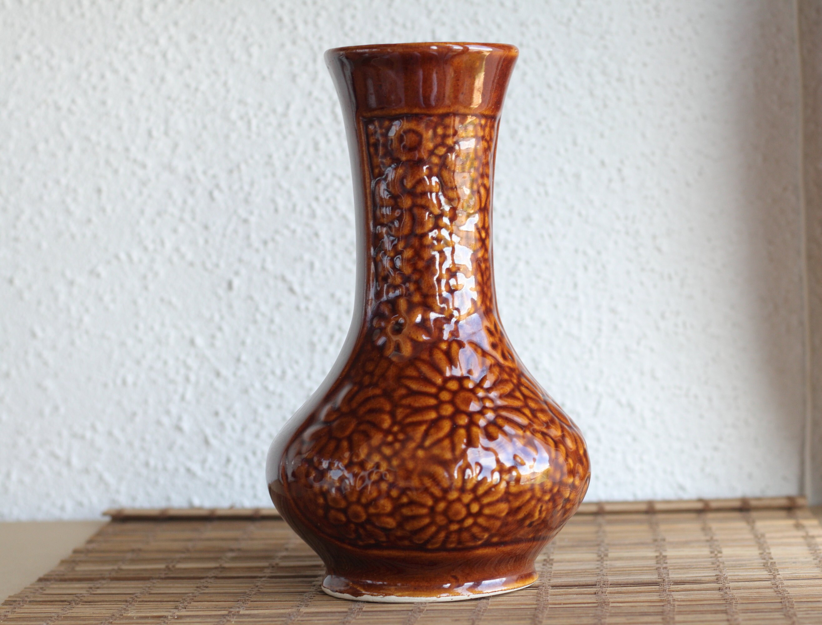 ヴィンテージのファットラバ花瓶：西ドイツの陶器工房 - Etsy 日本