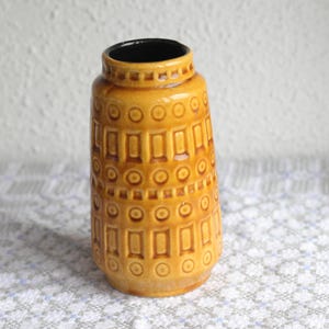 ヴィンテージのファットラバ花瓶：西ドイツのスタジオ陶器 - Etsy 日本
