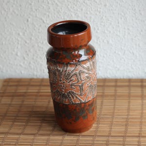 Haldensleben-vaas 3041: vintage Oost-Duits MCM-keramiek
