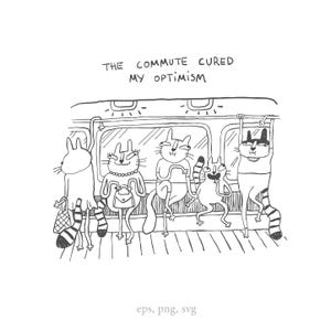 Impresión minimalista sarcástica, cita divertida de arte lineal, diseño humorístico estilo boceto, arte de gato triste para camisetas, tatuaje divertido, idea de regalo