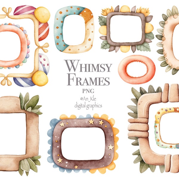 Whimsical Frames - Etsy