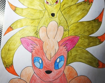 Vulpix i Ninetales