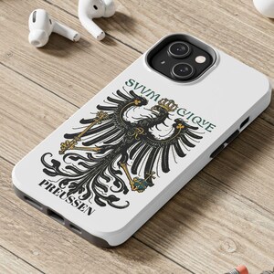 Prussian Eagle with Motto...Tough Phone Cases