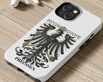 Prussian Eagle with Motto...Tough Phone Cases