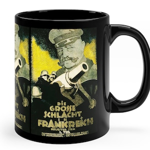 Hindenburg WOI filmposter... 11oz zwarte mok