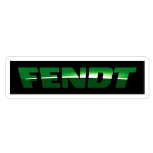 Fendt-logo...transparante buitenstickers, gestanst, 1 stuks