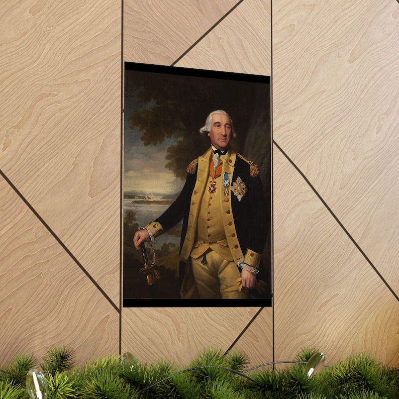 Von Steuben Portrait: American Revolutionary War Print (175gsm Fine Art Paper) image 3