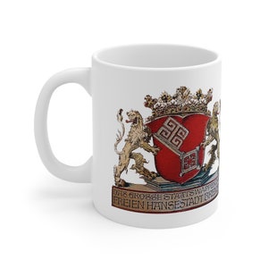 Bremen Free City-State Coat of Arms...Ceramic Mug 11oz