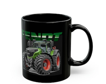 Fendt German Tractor...11oz Black Mug